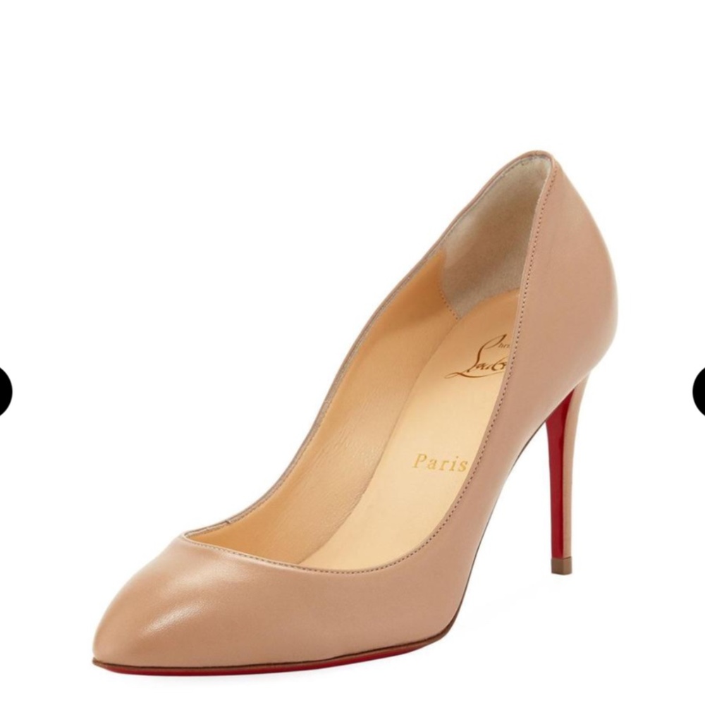 Christian Louboutin 41 85mm nude heel